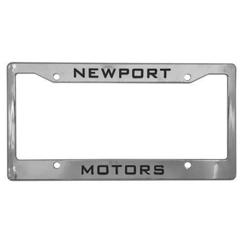 Promotional Plastic License Plate Frames - by Sharp Performance