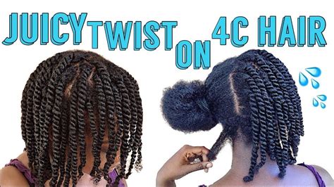 (EASIEST!!!) Mini-Twist On 4c Natural Hair// Low Maintenance Protective Style - YouTube | 4c ...