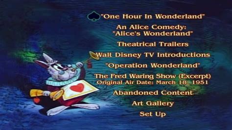 Alice In Wonderland Dvd Cover 1951