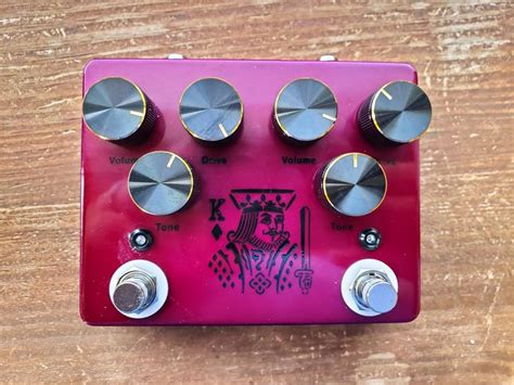 King of tone | Diy guitar pedal, Distortion guitar, Guitar effects