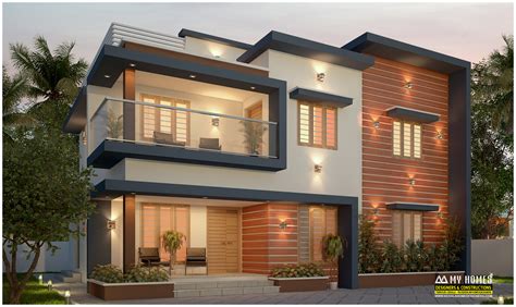 Best contemporary house plans and designs kerala