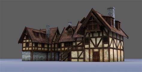 medieval house 3D model | CGTrader