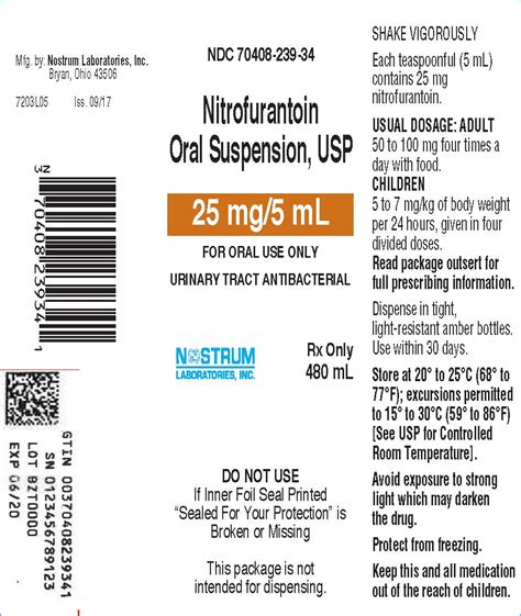 NITROFURANTOIN suspension