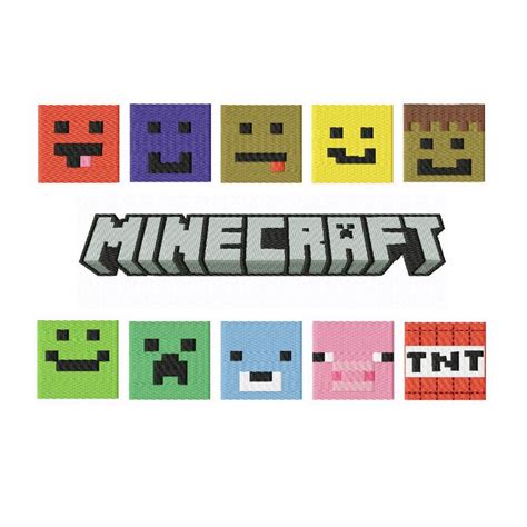 Gamer's Delight: Minecraft Embroidery Designs for Video Game Fans ...