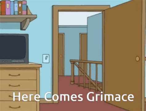 Here Comes Grimace Family Guy GIF - Here Comes Grimace Grimace Family Guy - Descobrir e ...