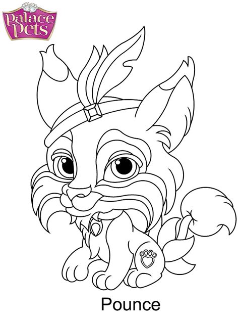 Palace Pets Coloring Pages - Free Printable Coloring Pages for Kids