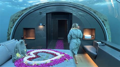 I STAYED IN THE $50,000/NIGHT MALDIVES HONEYMOON SUITE - YouTube