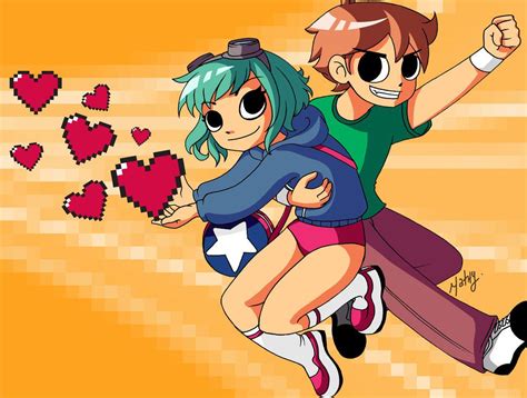 Happy Valentine Scott and Ramona | Scott pilgrim, Scott pilgrim comic, Scott pilgrim vs. the world