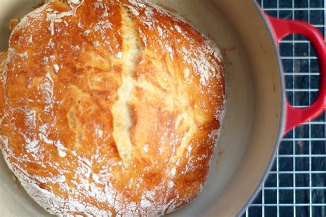 No Knead Bread Recipe by Jim Lahey | POPSUGAR Food