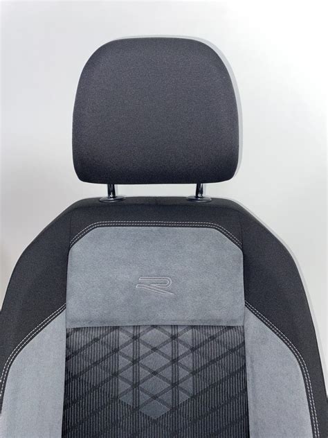 Interior VW Polo 6R (AW) Fabric/Alcantara Black/Grey online at Carseatz