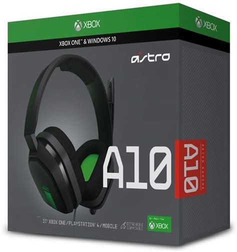 Audifonos Astro Gaming A10 Gaming Headset Verde Xbox One - $ 1,890.00 en Mercado Libre