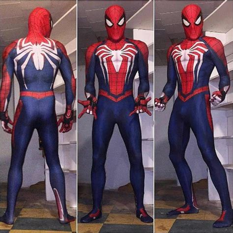 SPIDERMAN PS4 Cosplay Costume for Men – ME SUPERHERO