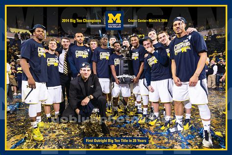 Big Ten Basketball Champions.jpg | Michigan Photo Store