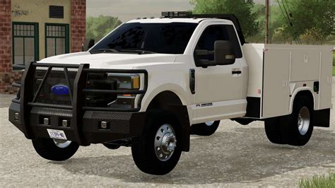 2022 Ford F350 Single Cab Service Truck V1.0.0.0 - FS25 / FS22 Mod