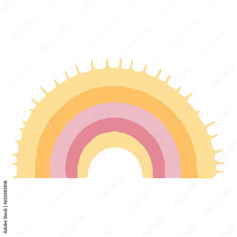 Cute baby Rainbow clipart SVG Bundle, Simple Boho Rainbow, SVG Bundle, Bohemian, Cute Rainbow ...