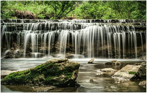 Chase Lake Falls - Cottonwood Falls, KS | Cottonwood falls, Cottonwood, Lake