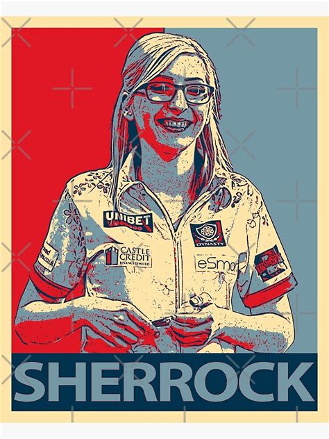 "Fallon Sherrock" Poster by Masseyart | Redbubble