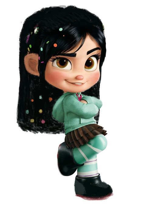 Vanellope Von Schweetz Hair Down2 by 9029561 on DeviantArt