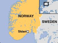 Norway Map Skien