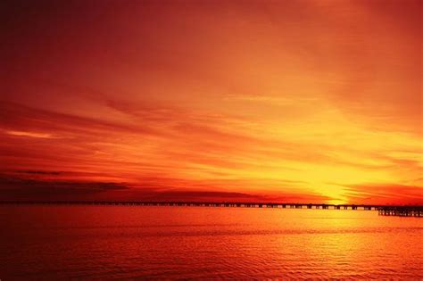 Lake Pontchartrain Sunset | Lake pontchartrain, Sunset, Lake