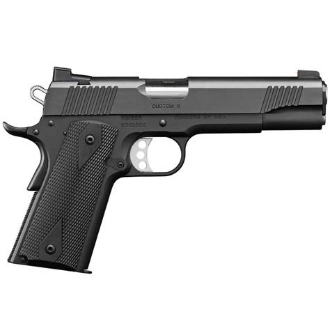 Kimber Custom II 10mm Auto 5in Black Pistol - 8+1 Rounds - Black | Sportsman's Warehouse