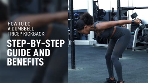 How To Do Dumbbell Tricep Kickback: Step-by-Step Guide | SQUATWOLF