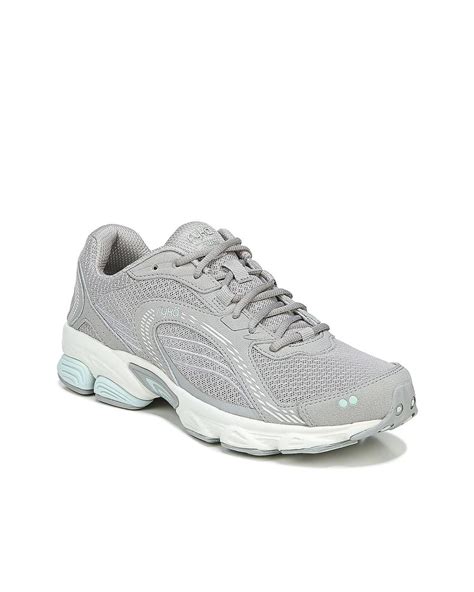 Ryka Leather Ultimate Running Walking Shoe in Grey (Gray) - Lyst