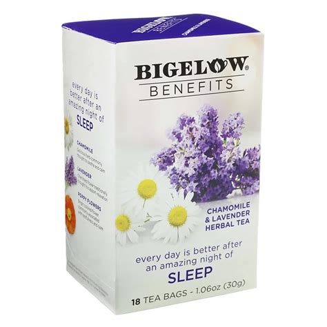 Bigelow Benefits Herbal Tea Chamomile Lavender - Shop Tea at H-E-B