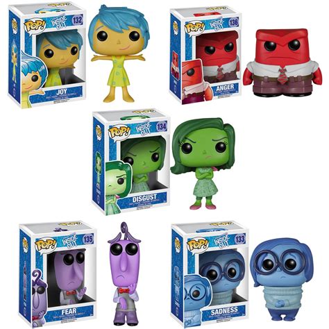 Modern (1970-Now) Disney Disney Sadness Vinyl Figure #133 Pixar Inside Out Funko POP Bobbleheads ...