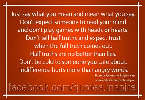 Half Truths Quotes. QuotesGram