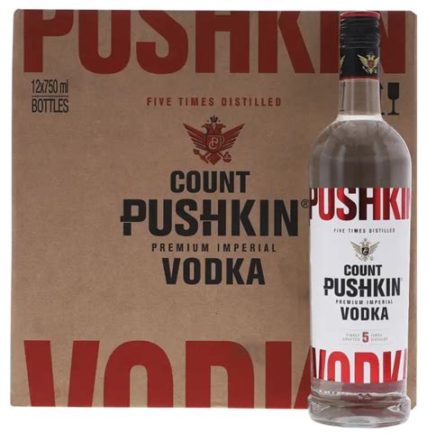 Ultra LiquorsCOUNT PUSHKIN VODKA 750ML x 12