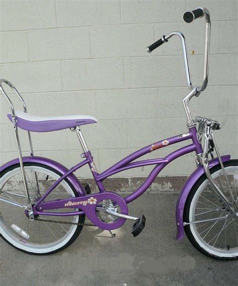 Lowrider Cruiser Bike -I had this bike growing up! Only difference was mine was a dark purple ...