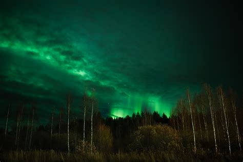 A Glimpse Of The Sublime - Aurora Borealis In East Finland