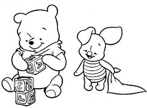 Baby Winnie The Pooh Drawings Baby Winnie The Pooh Characters Coloring Pages Kids Coloring ...