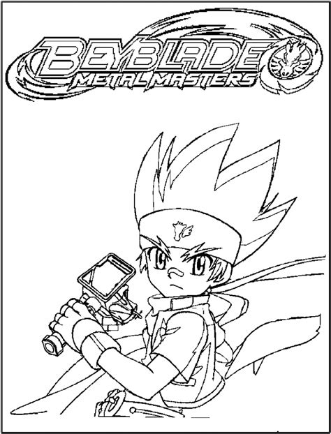 Free Printable Beyblade Coloring Pages For Kids