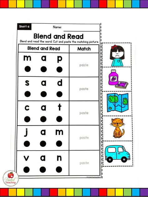 Cvc Words Interactive Worksheet