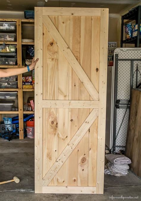 How To Make DIY Sliding Double Barn Doors - FREE Plans | Barn door, Barn door designs, Door plan