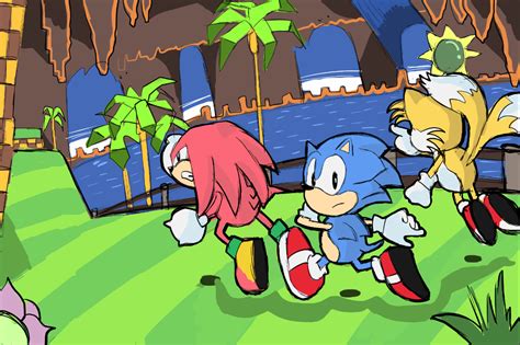 Sonic Mania - Green Hill Zone by RamyunKing on DeviantArt