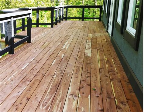 5/4 Eastern Red Cedar Decking - RedCedarCut4U