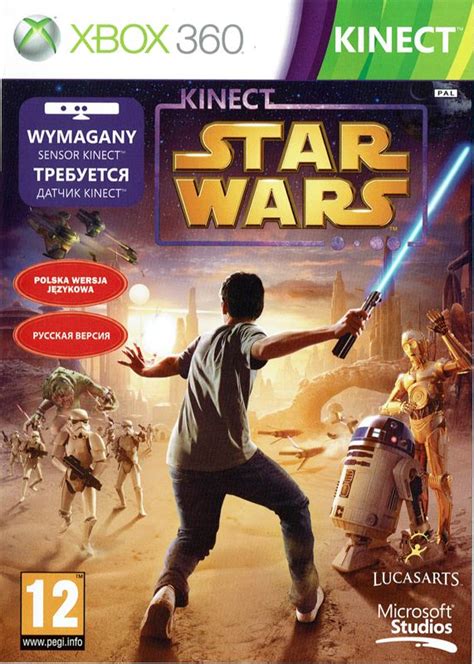 Kinect Star Wars (2012) Xbox 360 box cover art - MobyGames