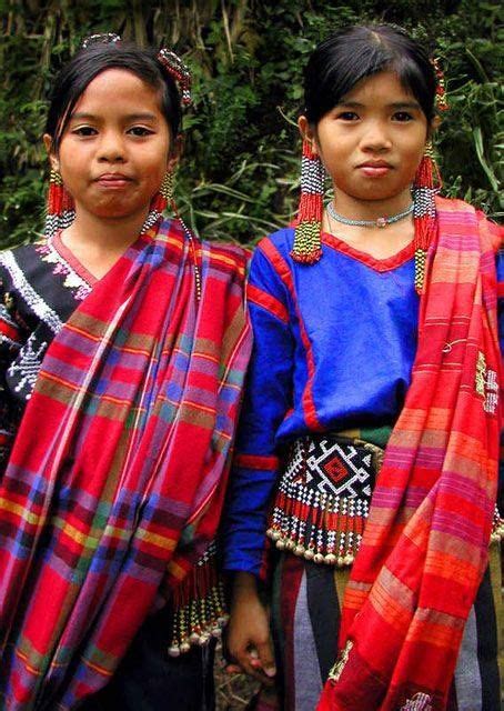 Children wearing traditional T'boli Garb, Mindanao, Philippines