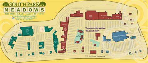 Park Meadows Mall Directory Map