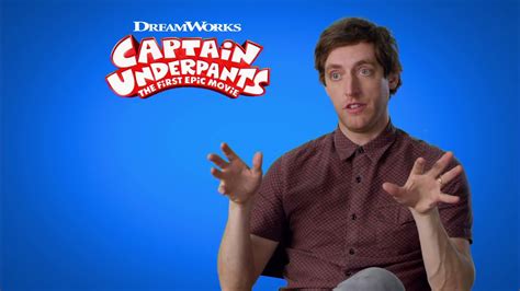 Captain Underpants Movie "Harold Hutchins" Thomas Middleditch Interview - YouTube