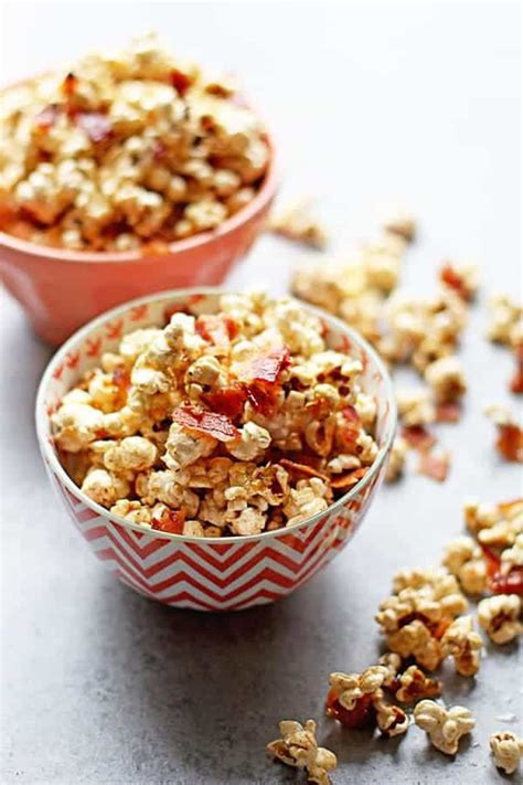 Bacon Popcorn (With Video!) - Grandbaby Cakes