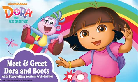 NickALive!: Meet & Greet Dora the Explorer and Boots with Storytelling Sessions & Activities ...