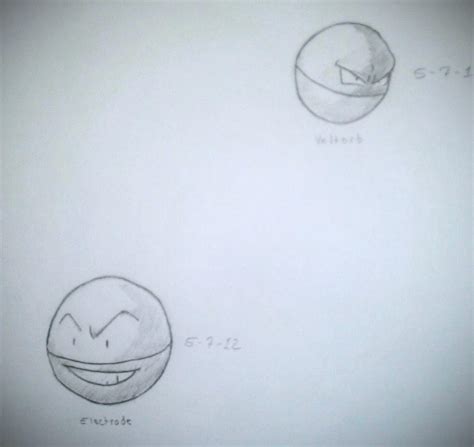 Voltorb and Electrode by xXBlackout95Xx on DeviantArt