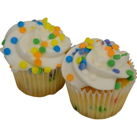 The Bakery at Walmart Mini Confetti Cupcakes, 10 oz, 12 count - Walmart.com