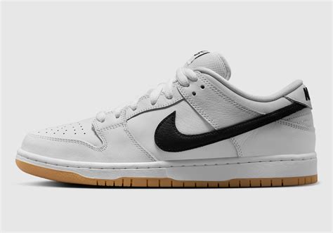 Nike SB Dunk Low "White/Black/Gum" CD2563-101 | SneakerNews.com