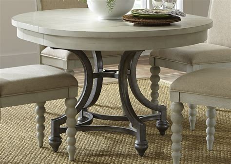Harbor View III Extendable Round Dining Table from Liberty (731-T4254 ...