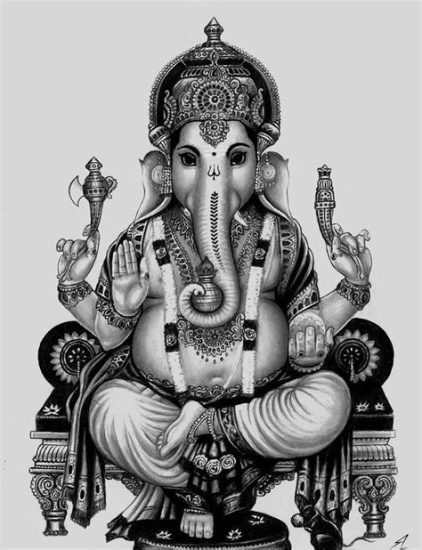 Ganesha | Ganesha tattoo, Ganesha drawing, Elephant tattoos